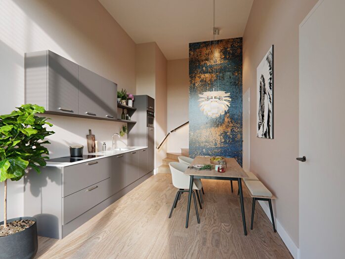 3-kamerappartement te koop in Dordrecht – Maisonnette bouwnummer, Admiraalsplein