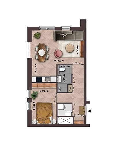 2-kamerappartement te koop in Zaandam – Paltrokstraat (Bouwnr. H..), Boerejonkerbuurt