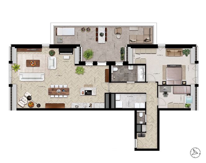 1-kamerappartement te koop in Sint Philipsland, Sint Philipsland