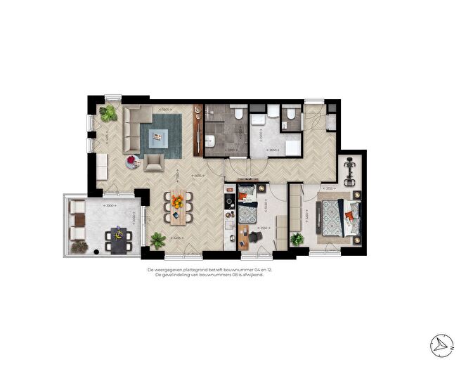 1-kamerappartement te koop in Sint Philipsland, Sint Philipsland