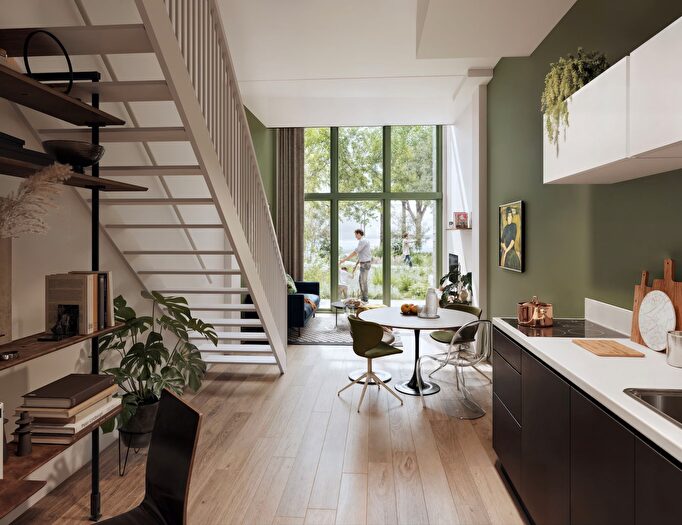 2-kamerappartement te koop in Velp (GE) – Loftwoning (Bouwnr. .), Velp-Zuid beneden spoorlijn