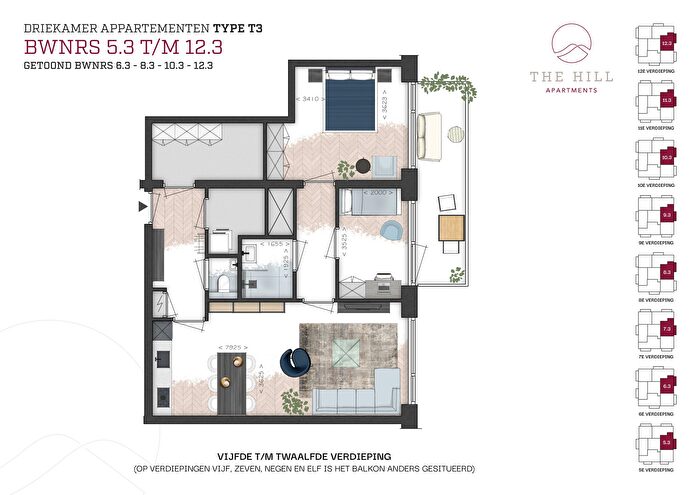 3-kamerappartement te koop in De Goudse Poort, Gouda