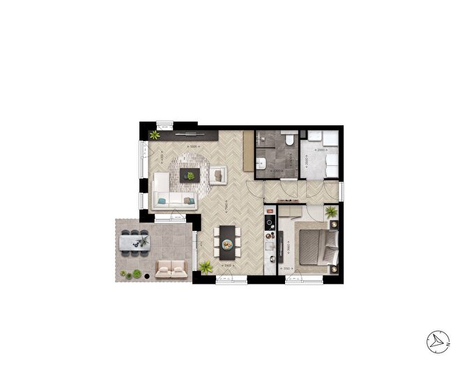 1-kamerappartement te koop in Sint Philipsland, Sint Philipsland