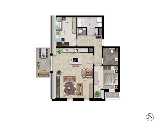 1-kamerappartement te koop in Sint Philipsland, Sint Philipsland