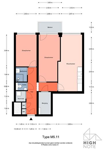 3-kamerappartement te huur in Centrum Stad Oost, Almere